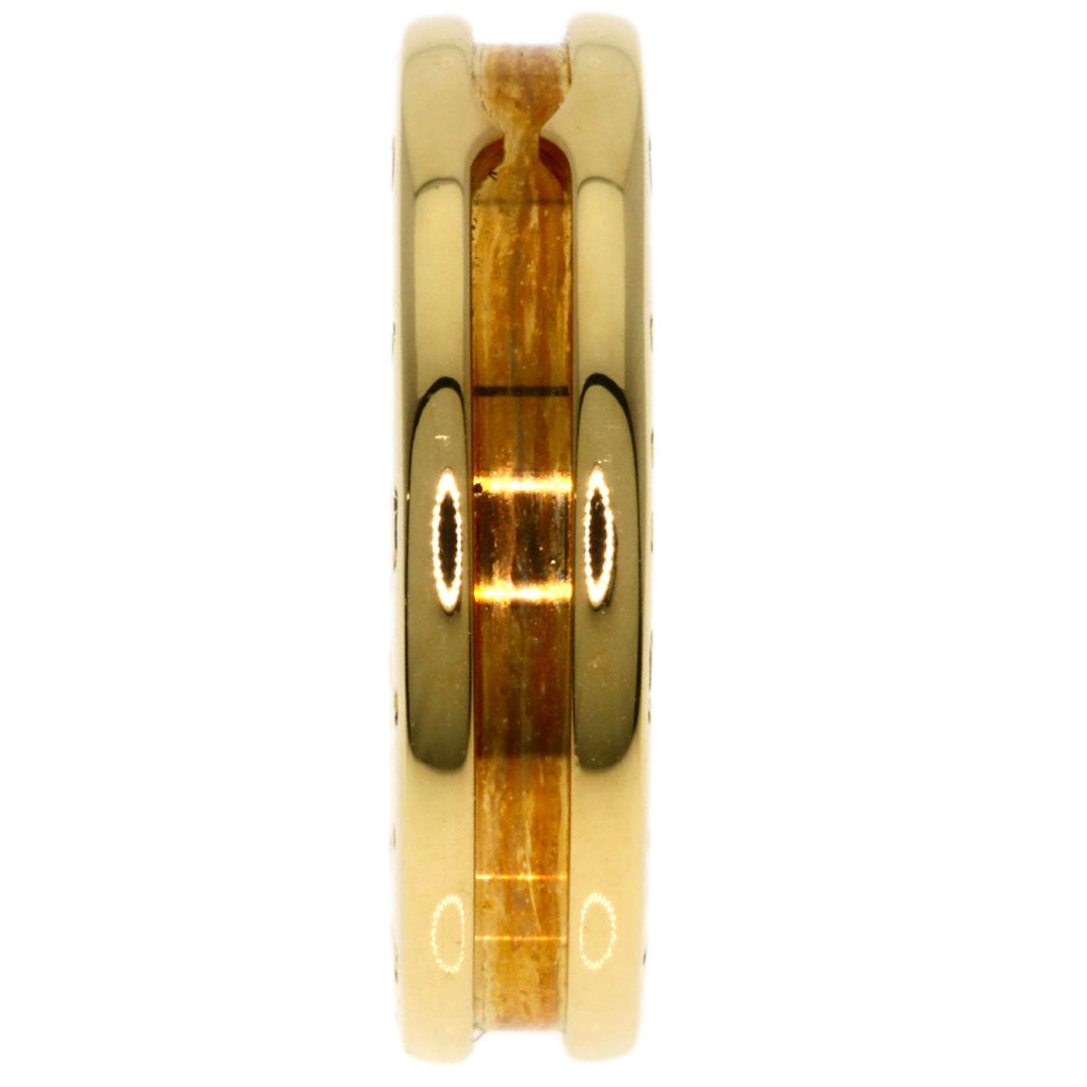BVLGARI B.zero1 1 band XS #45 Ring K18 Yellow Gold Ladies [Used]