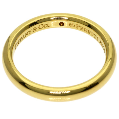 TIFFANY&Co. Stacking Band 1P Diamond Ring K18 Yellow Gold Ladies [Used]