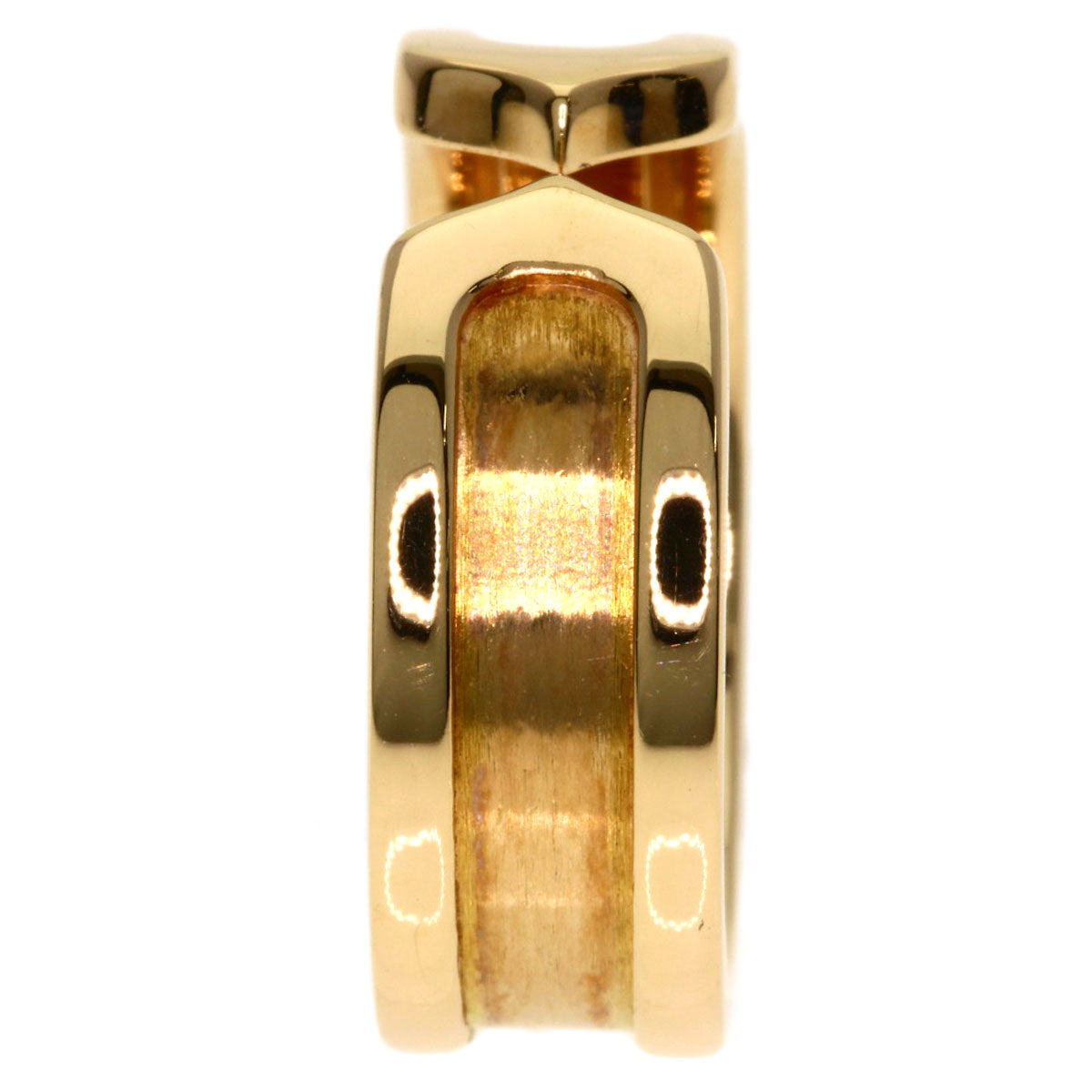 CARTIER C2 Ring SM #48 Ring K18 Pink Gold Ladies [Used]