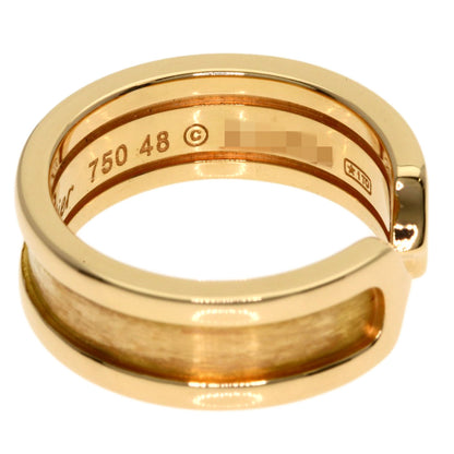 CARTIER C2 Ring SM #48 Ring K18 Pink Gold Ladies [Used]