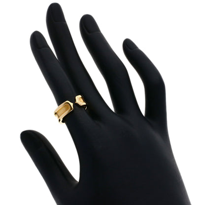 CARTIER C2 Ring SM #48 Ring K18 Pink Gold Ladies [Used]