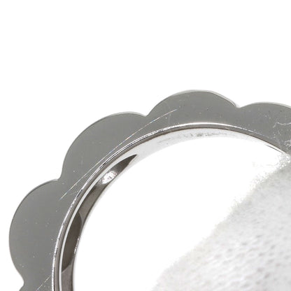 CHANEL Profield Camelia Ring K18 White Gold Ladies [Used]