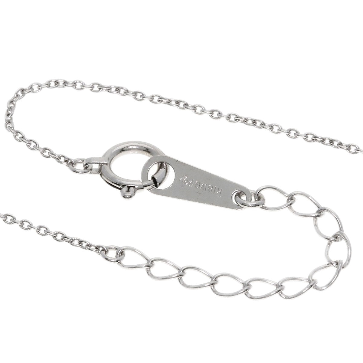 TASAKI Diamond Necklace K18 White Gold Ladies [Used]