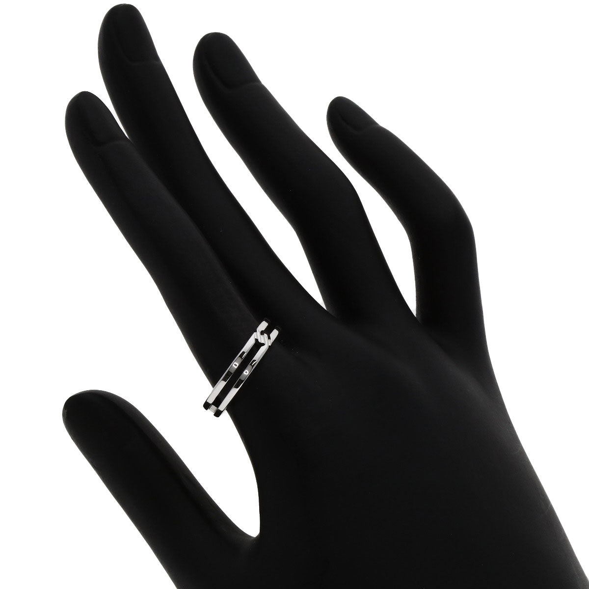 GUCCI Infinity #16 Ring K18 White Gold Ladies [Used]