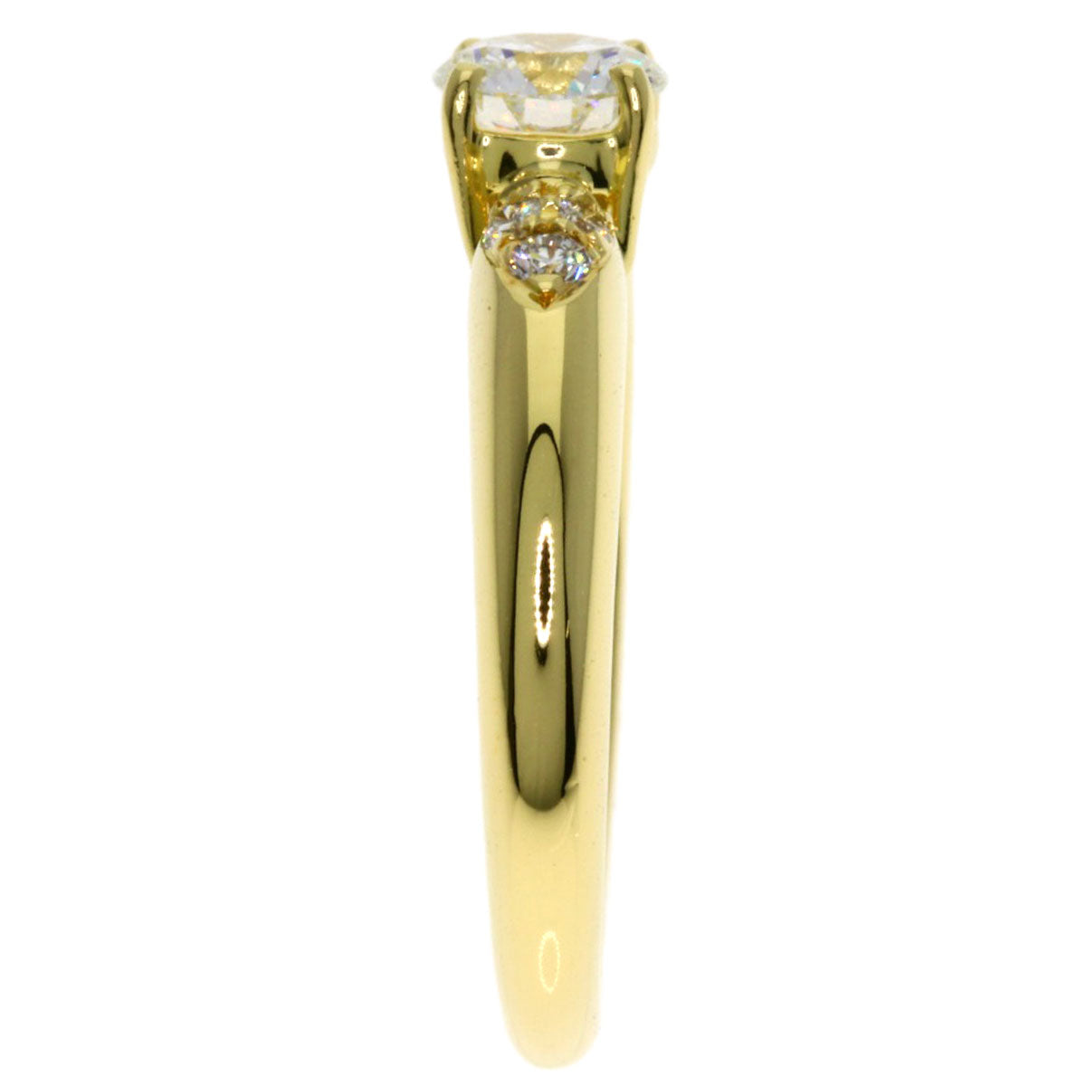 Van Cleef & Arpels Diamond Ring K18 Yellow Gold Ladies [Used]