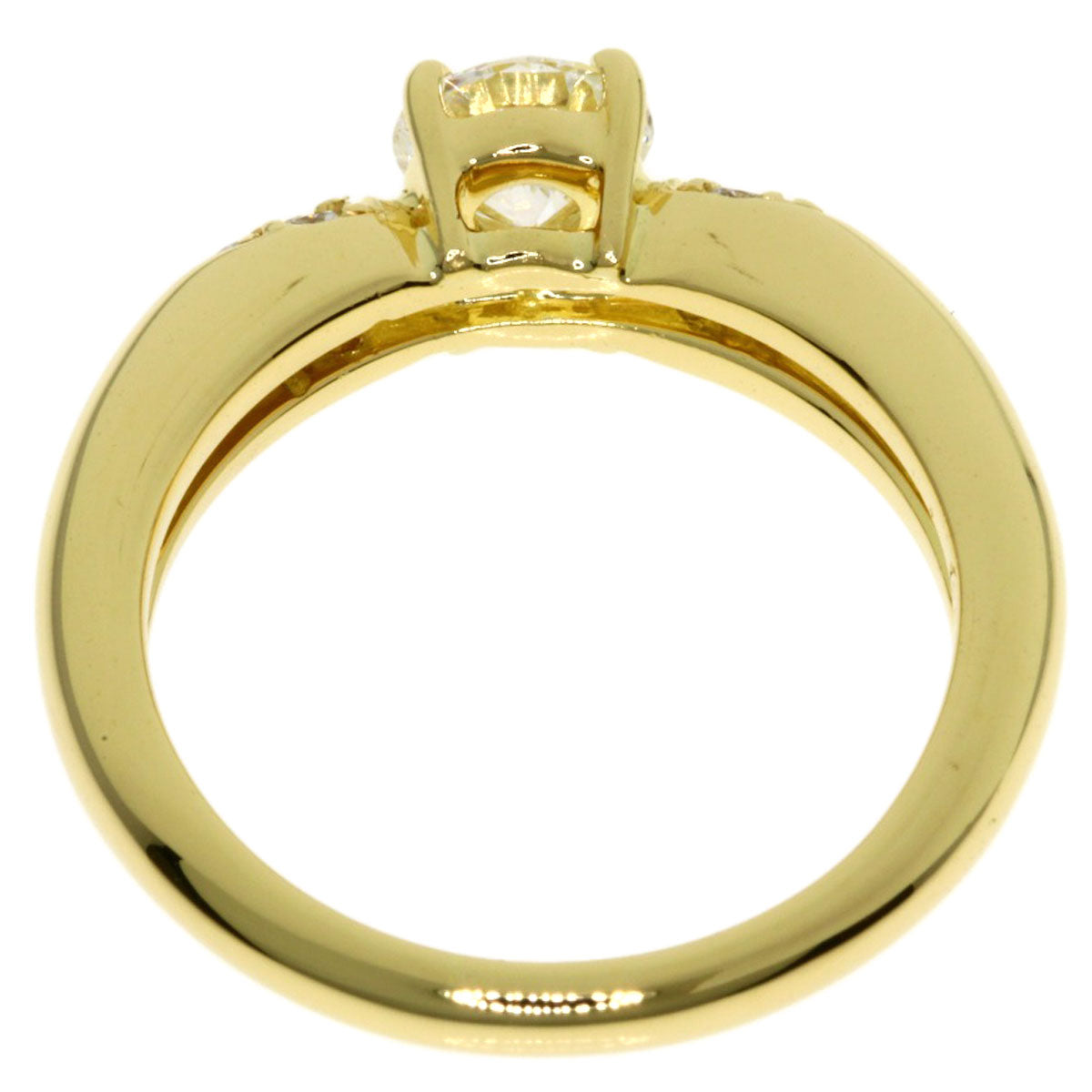 Van Cleef & Arpels Diamond Ring K18 Yellow Gold Ladies [Used]