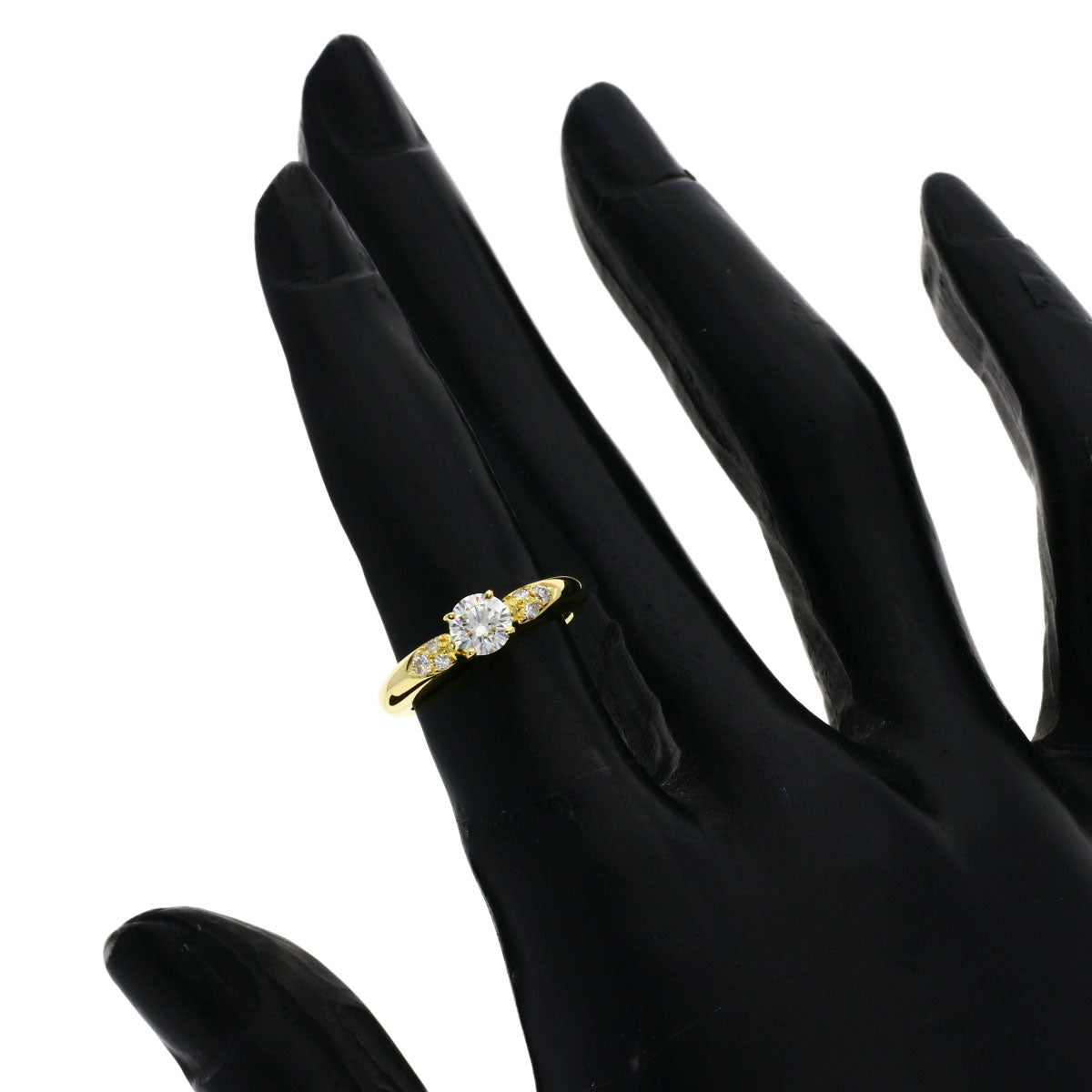 Van Cleef & Arpels Diamond Ring K18 Yellow Gold Ladies [Used]