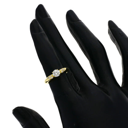 Van Cleef & Arpels Diamond Ring K18 Yellow Gold Ladies [Used]