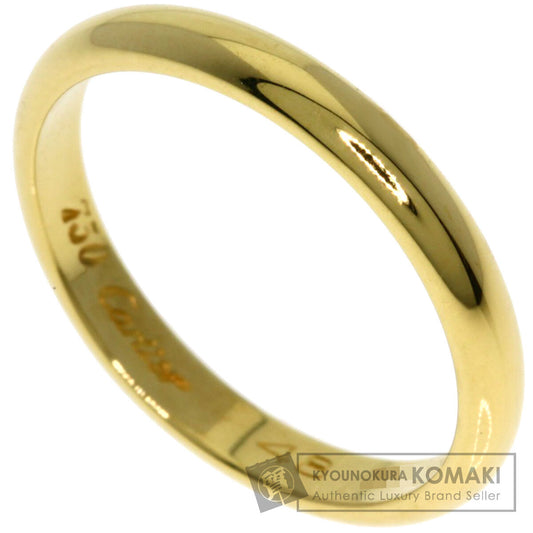 CARTIER Wedding #48 Ring K18 Yellow Gold Ladies [Used]