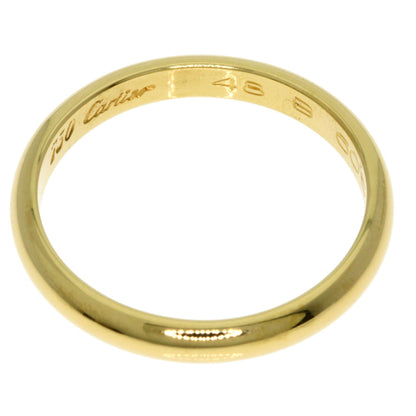 CARTIER Wedding #48 Ring K18 Yellow Gold Ladies [Used]