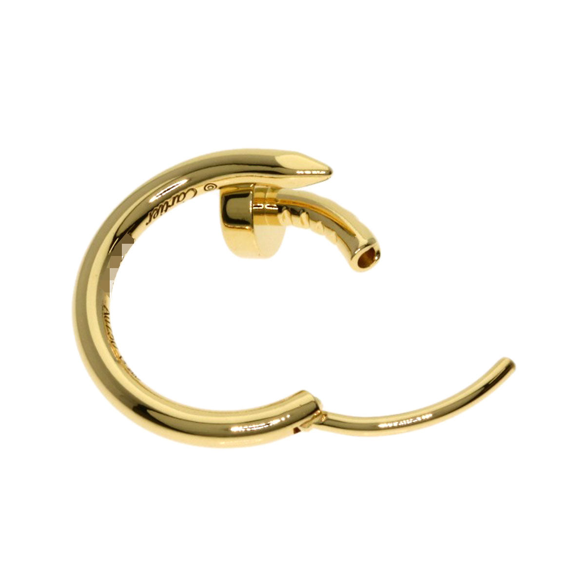 CARTIER Juste un Clou Single One Side Only earring K18 Yellow Gold Ladies [Used]