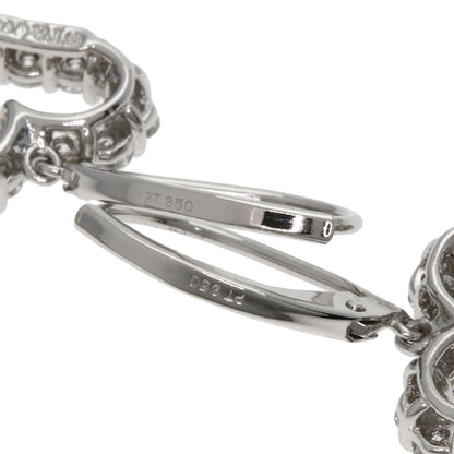 TIFFANY&Co. Sentimental Heart Diamond earring Platinum PT950 Ladies [Used]