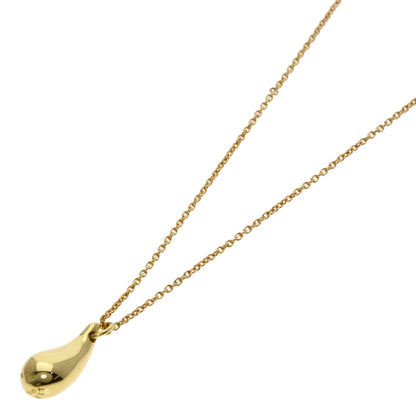 TIFFANY&Co. teardrop Necklace K18 Yellow Gold Ladies [Used]