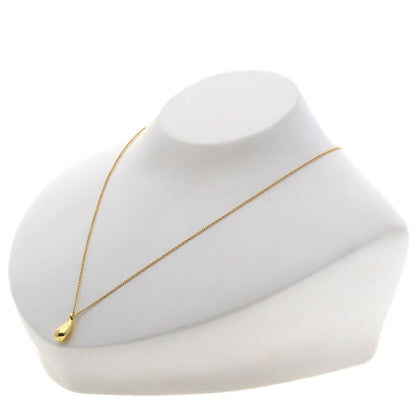TIFFANY&Co. teardrop Necklace K18 Yellow Gold Ladies [Used]