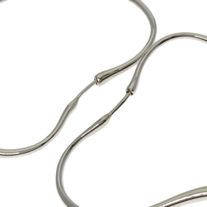 TIFFANY&Co. Open heart hoop earring Silver Ladies [Used]