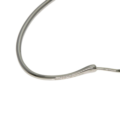 TIFFANY&Co. Open heart hoop earring Silver Ladies [Used]