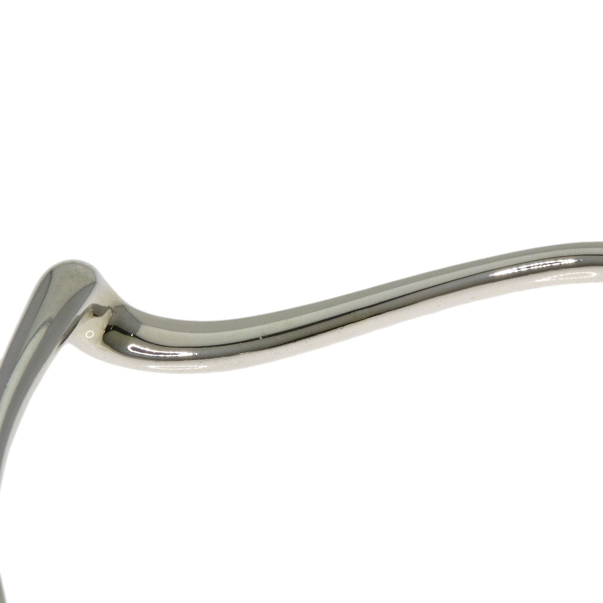 TIFFANY&Co. Open heart hoop earring Silver Ladies [Used]