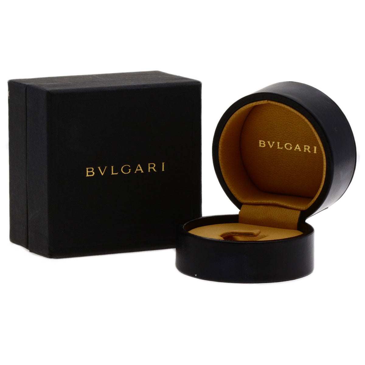 BVLGARI B.zero1 5 Band #52 Ring K18 Yellow Gold Ladies [Used]