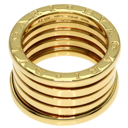 BVLGARI B.zero1 5 Band #52 Ring K18 Yellow Gold Ladies [Used]