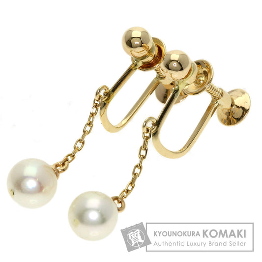 TASAKI Pearl Pearl Earring K14 Yellow Gold Ladies [Used]