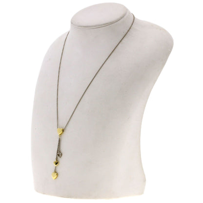TIFFANY&Co. multi heart drop Necklace K18 White Gold 18K Yellow GoldLadies [Used]