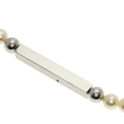 TASAKI Akoya Pearl Diamond Long Necklace Platinum PT900 18K Yellow GoldLadies [Used]