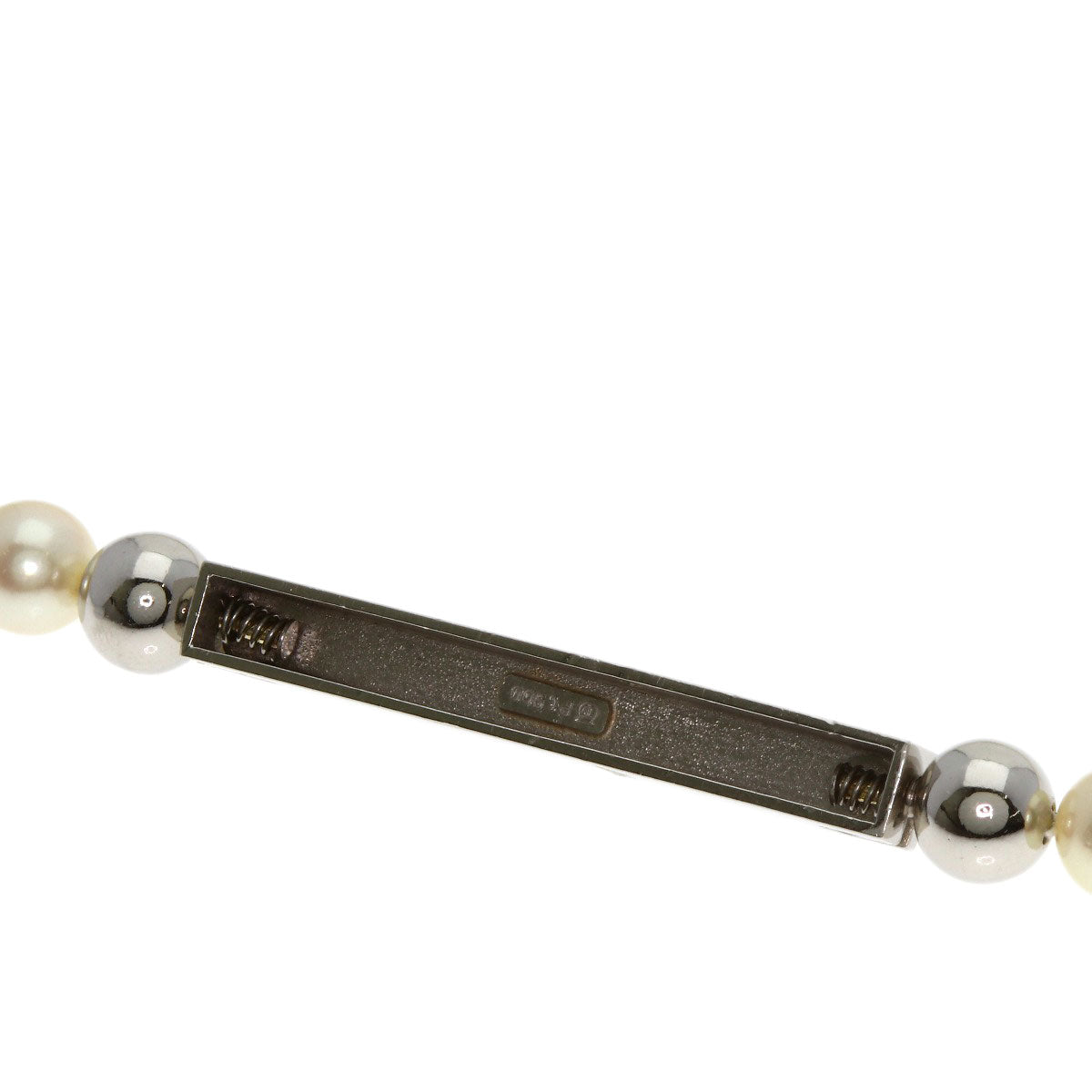 TASAKI Akoya Pearl Diamond Long Necklace Platinum PT900 18K Yellow GoldLadies [Used]