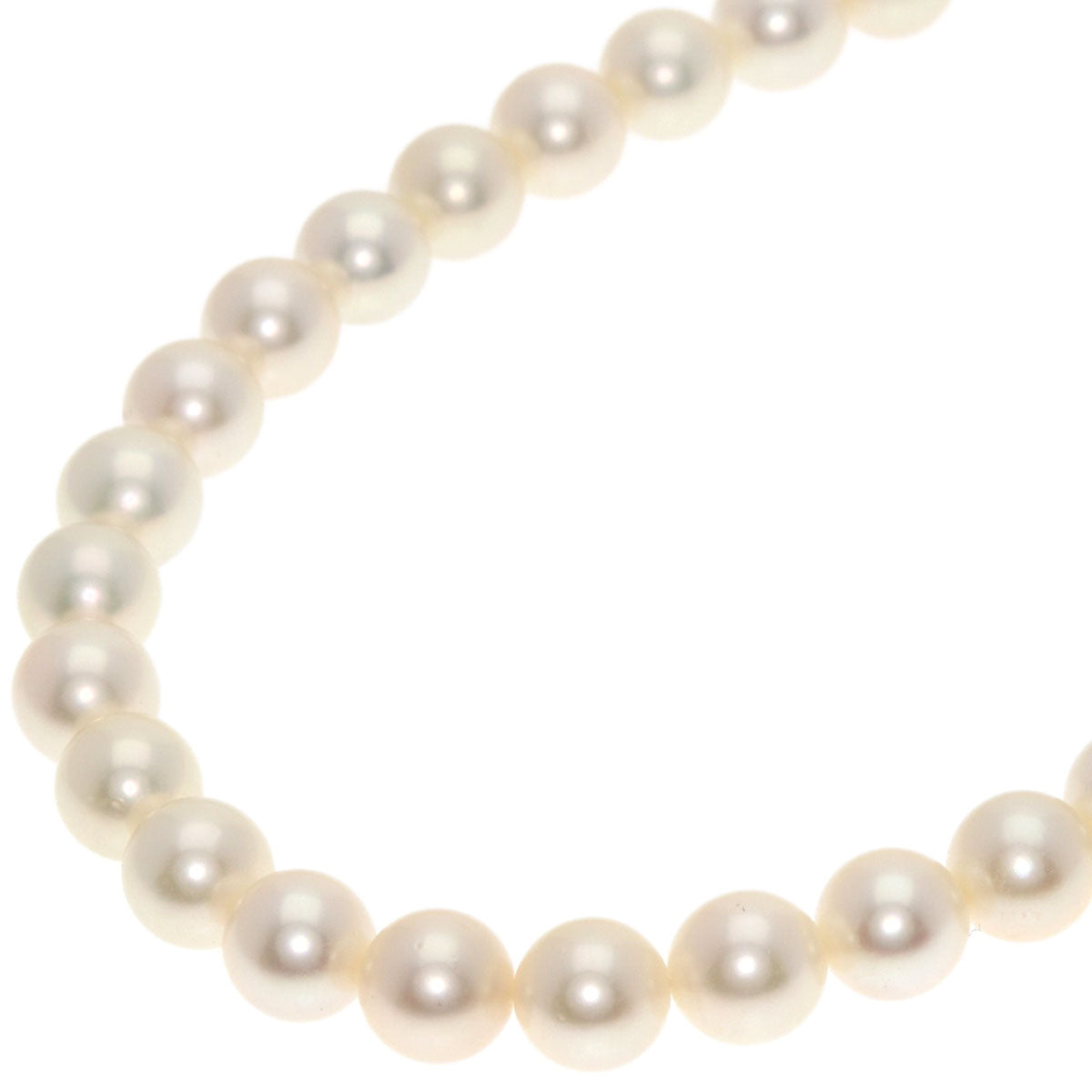 MIKIMOTO Pearl Pearl Necklace Silver Ladies [Used]