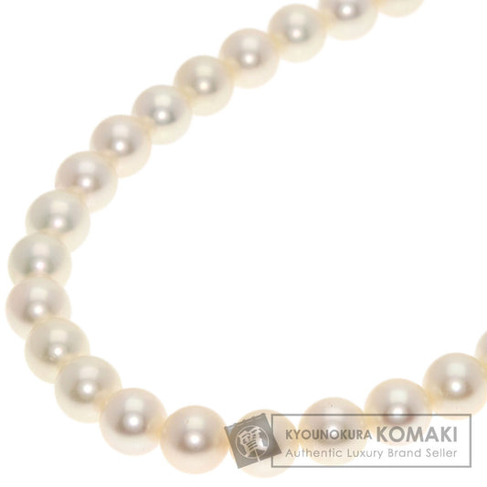 MIKIMOTO Pearl Pearl Necklace Silver Ladies [Used]