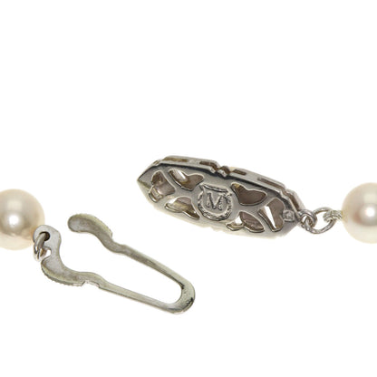 MIKIMOTO Pearl Pearl Necklace Silver Ladies [Used]