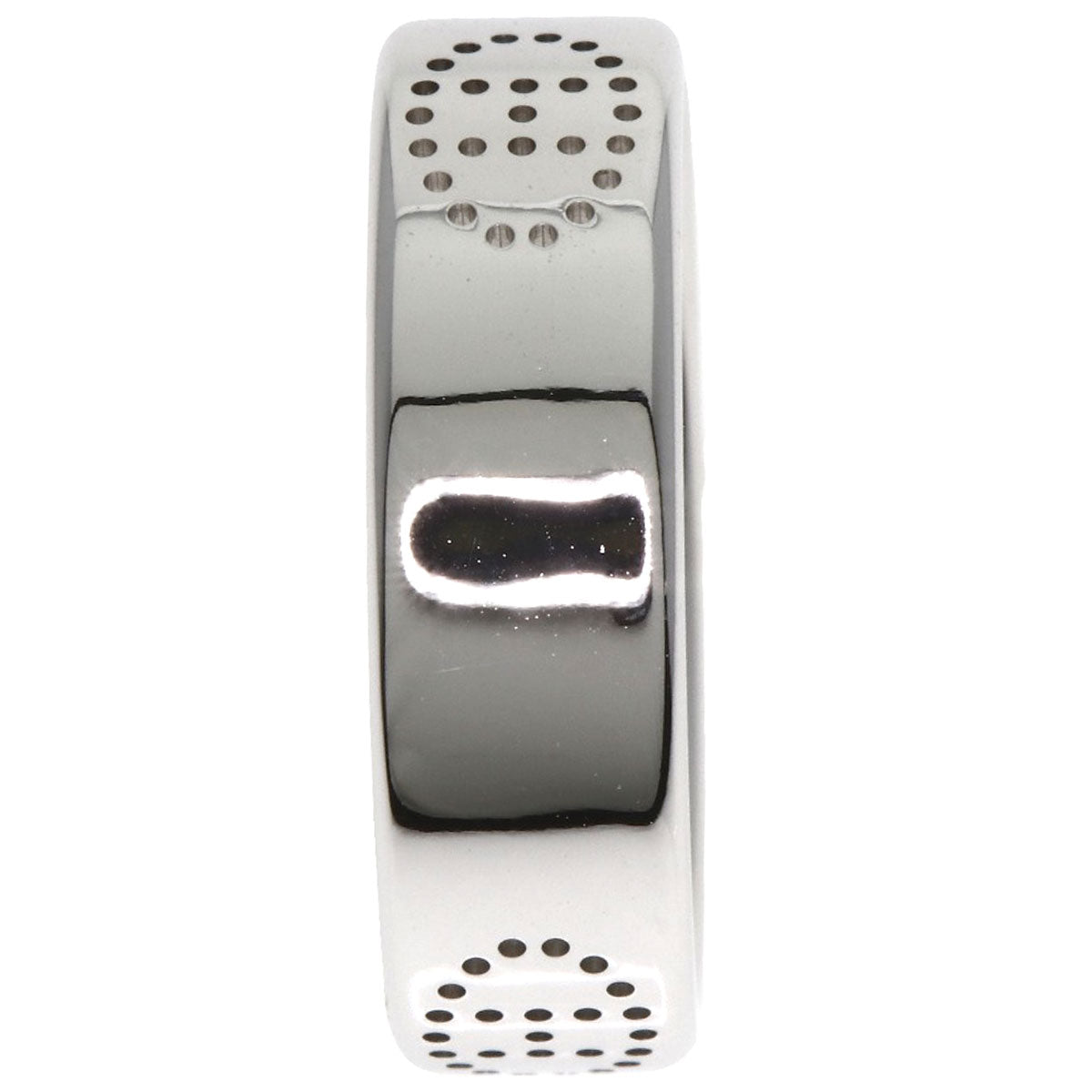 HERMES Eclipse Ruban #49 Ring K18 White Gold Ladies [Used]