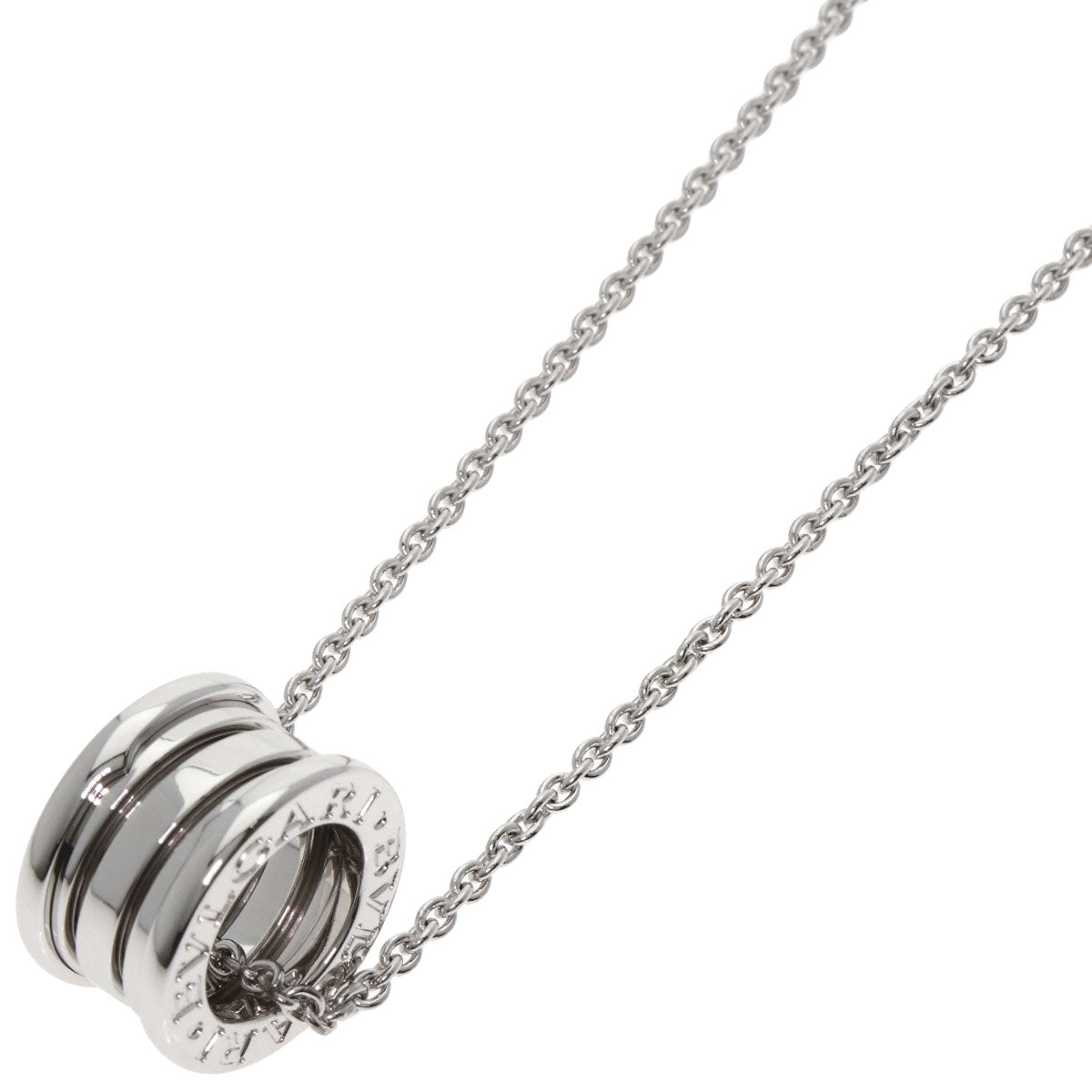 BVLGARI B.zero1 Necklace K18 White Gold Ladies [Used]