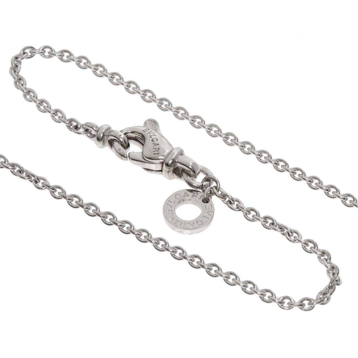 BVLGARI B.zero1 Necklace K18 White Gold Ladies [Used]