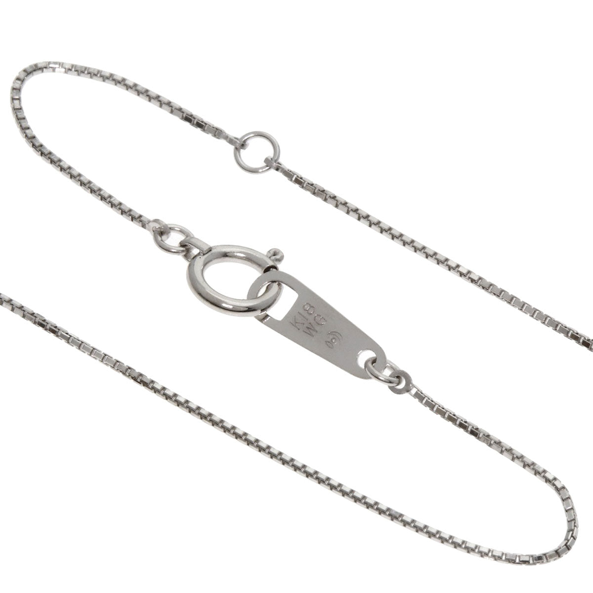 TASAKI Pearl Pearl Diamond Necklace K18 White Gold Ladies [Used]