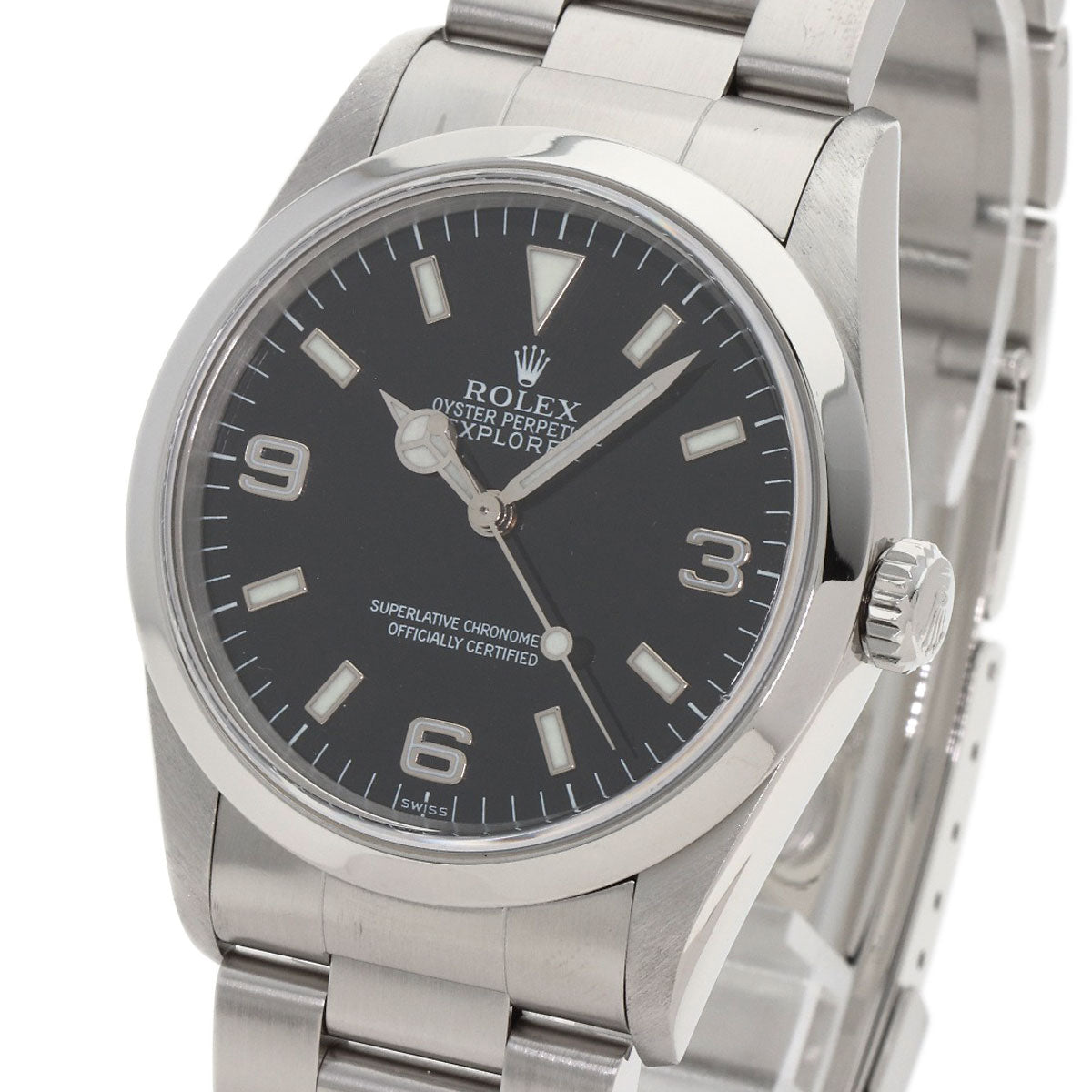 ROLEX Explorer 1 Watches 14270 Stainless Steel/Stainless Steel mens