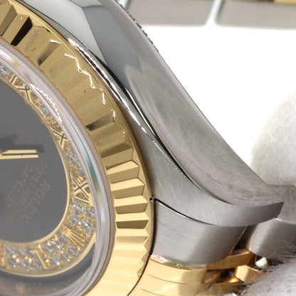 ROLEX Datejust Millyard Diamond Watches 79173MR Stainless Steel/SSxK18YG Ladies