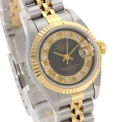ROLEX Datejust Millyard Diamond Watches 79173MR Stainless Steel/SSxK18YG Ladies