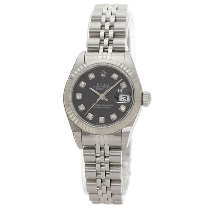 ROLEX DATEJUST 10P Diamond Watches 79174G Stainless Steel/Stainless Steel Ladies