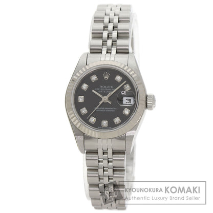 ROLEX DATEJUST 10P Diamond Watches 79174G Stainless Steel/Stainless Steel Ladies