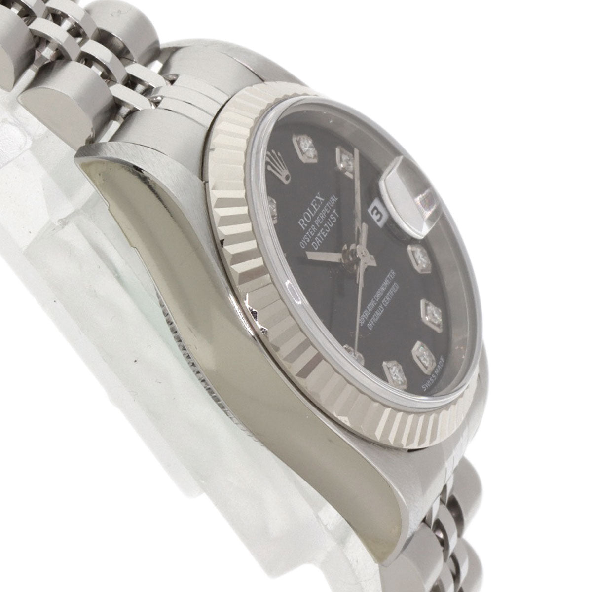 ROLEX DATEJUST 10P Diamond Watches 79174G Stainless Steel/Stainless Steel Ladies