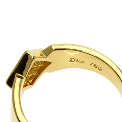 Dior Diamond Ring K18 Yellow Gold Ladies [Used]