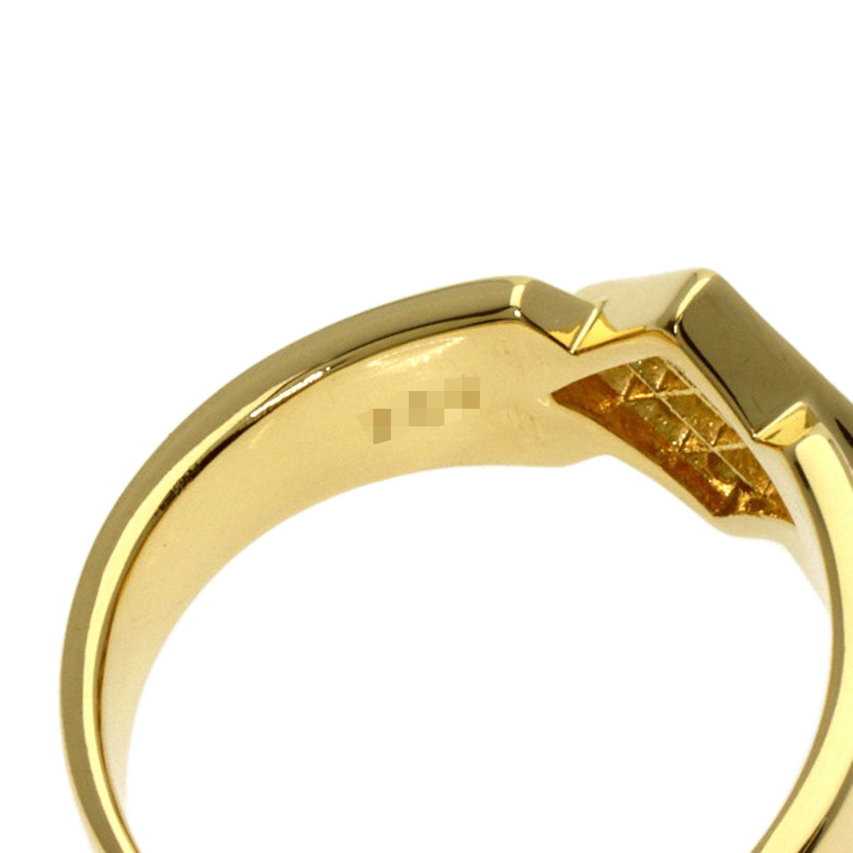 Dior Diamond Ring K18 Yellow Gold Ladies [Used]