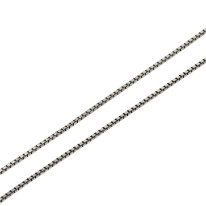 CELINE Chain 16.5" Necklace K18 White Gold Ladies [Used]