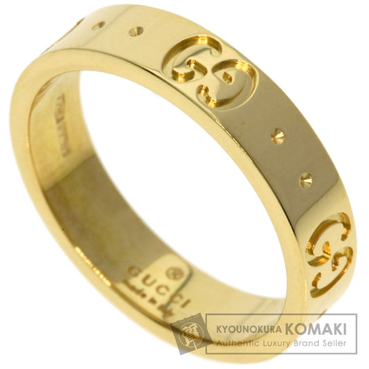 GUCCI Icon # 9 Ring K18 Yellow Gold Ladies [Used]