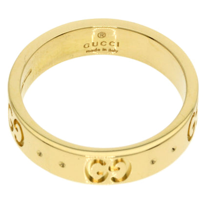GUCCI Icon # 9 Ring K18 Yellow Gold Ladies [Used]