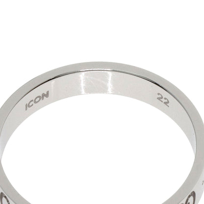 GUCCI Icon # 22 Ring K18 White Gold unisex [Used]