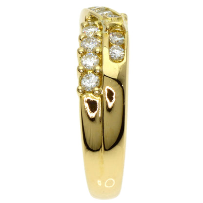 CELINE Diamond Ring K18 Yellow Gold Ladies [Used]
