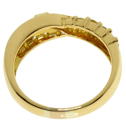 CELINE Diamond Ring K18 Yellow Gold Ladies [Used]
