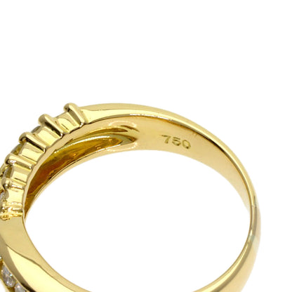 CELINE Diamond Ring K18 Yellow Gold Ladies [Used]