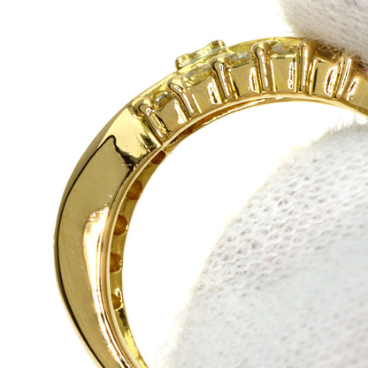 CELINE Diamond Ring K18 Yellow Gold Ladies [Used]